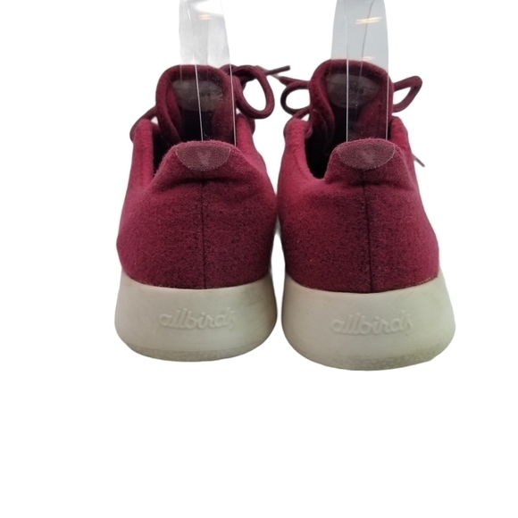 Allbirds cranberry merino running shoes 8 - Picture 4 of 8